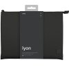 UNIQ etui Lyon laptop Sleeve 14czarny/midnight black Waterproof RPET